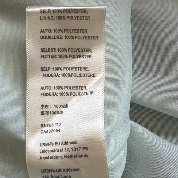 SNDYS Urban Outfitters Cyprus Floral Ruched Cinched Bare Back Mini Dress SZ M - Picture 14 of 16